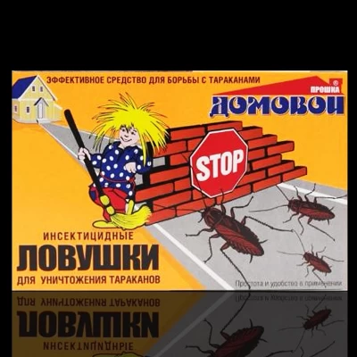Ловушки для тараканов Домовой 6шт/уп