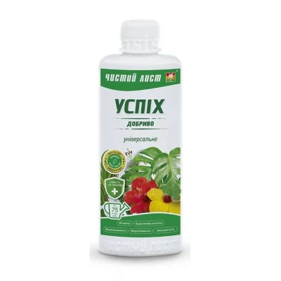 Чистый Лист Успех удобрение универсальное для комнатных 310 мл