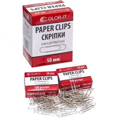 Скріпка метал 50мм кругла С