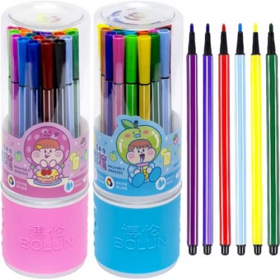 Фломастер тубус 24 кольори 1668-24