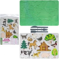 Сортер+дошка для пластиліну Тваринки