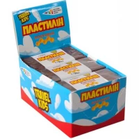 Пластилін восковий Travel Kids коричневий 30г Гамма