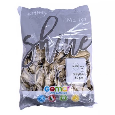 Кульки 13 ХРОМ золото GB120 / 088