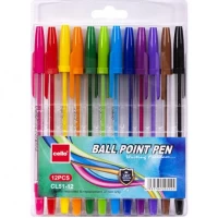 Набор шариковых ручек "Cello" CL51-12 "КОРВИНА" 12 цветов