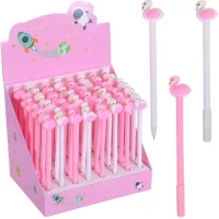 Ручка гелевая 6024 "Лебедь" синяя