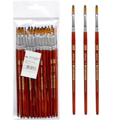 Кисточка плоская нейлон 2303-CHNS №3