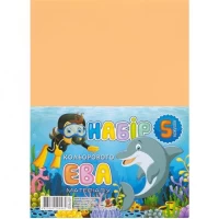 Фоаміран персіковий EVA-007, А4,21х29,7см,2,00 мм 5 аркуш. Фоаміран персіковий EVA-007, А4,21х29,7см,2,00 мм 5 аркуш.