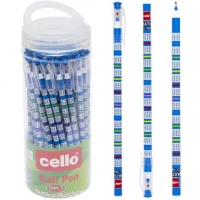 Ручка масляна Ball Pen Cello CL269-50PVC синя