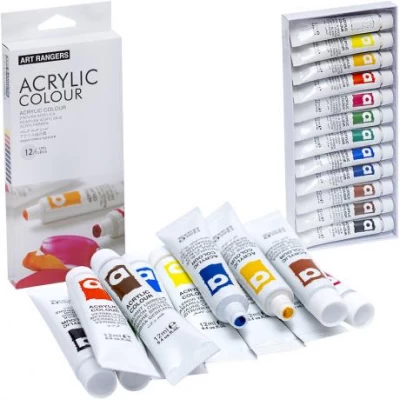Фарби 12мл Art Ranger 12 кольорів Acrylie EA1212-3
