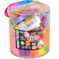 Тісто для ліплення FLUORIC туба 22 кол укр TMD-FL-22-01U