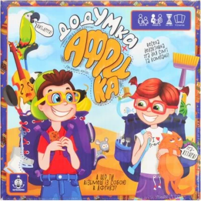 Карточная игра "ДоумКА АФРИКА" укр GDV-Afr-01U Карточная игра "ДоумКА АФРИКА" укр GDV-Afr-01U