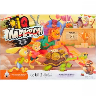Настольная игра "IQ Марафон" рус G-IQM-01-01U Настольная игра "IQ Марафон" рус G-IQM-01-01U