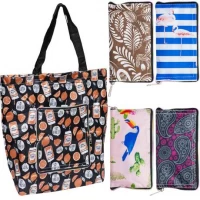 Сумка-шоппер 45*42см складна водонепроникна X1-105