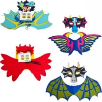 Виріб з фетру Маска + крила