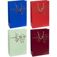 Пакет цветной большой Бант вертикальный 25х39х8 см 5023 Пакет цветной большой Бант вертикальный 25х39х8 см 5023