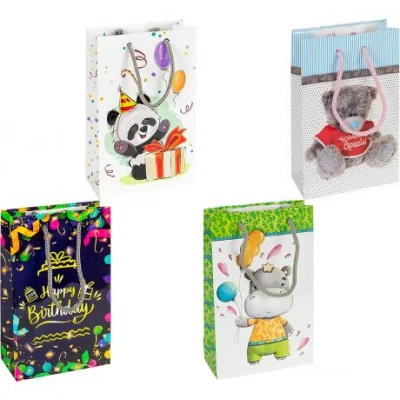 Пакет кольоровий малий Дитячий 11х18х5 см 1011