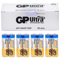 Батарейка GP 15АUP-2S2 по 2 шт AlkalineUltra Plus