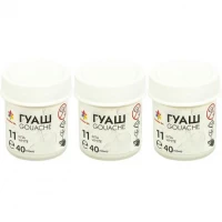 Гуаш ТворчістьБіла 40 мл  Гамма