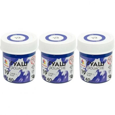 Гуаш Творчість Синя 40 мл Гамма