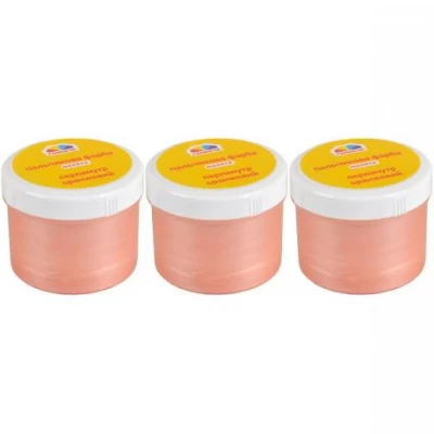 Краска пальчиковая "Малыша" Оранжевая перламутровая 60 мл "Гамма"