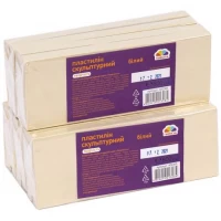 Пластилін скульптурний 800г RUDIX  білий Гамма 8980011