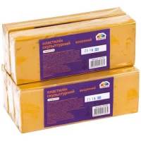 Пластилин скульптурный 800г "Творчество" охряный "Гамма"