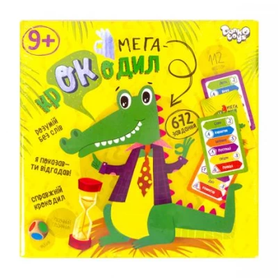 Настільна гра вікторина Мега-крокодил укр CROC-03-01U