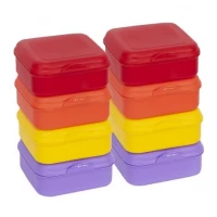 Ланч-бокс Веселка без малюнка 14,5*14,5*6,0см