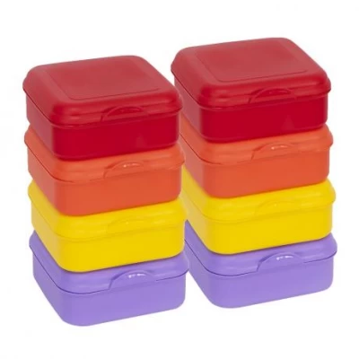 Ланч-бокс Веселка без малюнка 14,5*14,5*6,0см