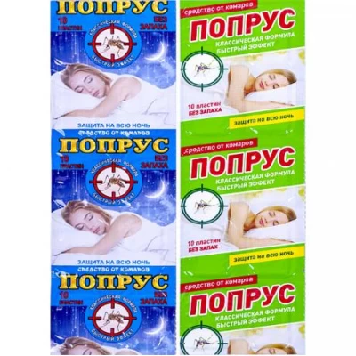 Пластина для фумігатора Попрус