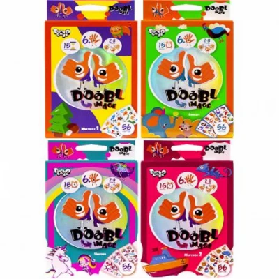 Настольная игра "Doobl Image" МИНИ УКР DBI-02-01U..04U Настольная игра "Doobl Image" МИНИ УКР DBI-02-01U..04U