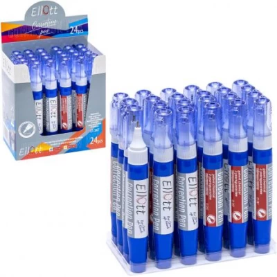 Корректор ручка "Ellott" ET347-24 7мл.