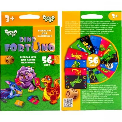Настольная развивающая игра "Dino Fortuno" UF-05-01 Настольная развивающая игра "Dino Fortuno" UF-05-01