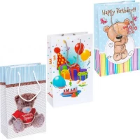 Пакет кольоровий середній Дитячий 27х16х7 см 3018 Пакет кольоровий середній Дитячий 27х16х7 см 3018