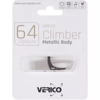 Флешка Verico USB 64Gb Climber Gray 1UDOV-RFGY63-NN 603211