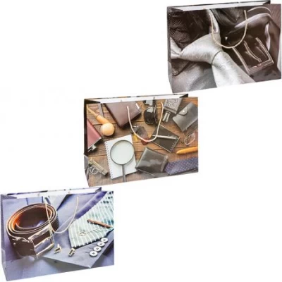 Пакет кольоровий гігант Чоловічий горизонтальний 33х46х15см 6022 Пакет кольоровий гігант Чоловічий горизонтальний 33х46х15см 6022