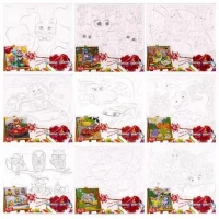 Розпис на полотні Canvas Painting 31см*31см PX-07-01-10 ДТ-ОО-09363