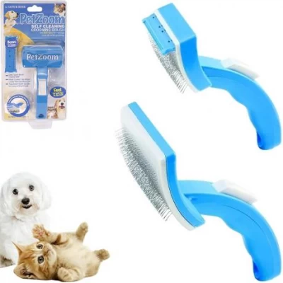 Щітка для тварин самоочищається Pet Zoom Self Cleaning 28613-43
