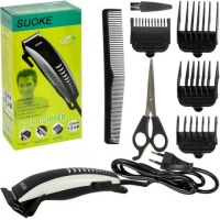 Машинка для підстригання волосся Suoke біла SK-302