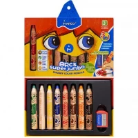 Карандаш 1800/8 цветов Super Jumbo MARCO