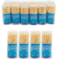 Зубочистки бамбукові Квадратний бокс 65мм, 150шт 7*3*3см 845