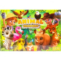 Настільна розважальна гра Animal Discovery укр ДТ-БИ-07-94/G-AD-01-01U