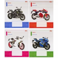 Зошит кольоровий 24 аркуші, лінія 2766 M