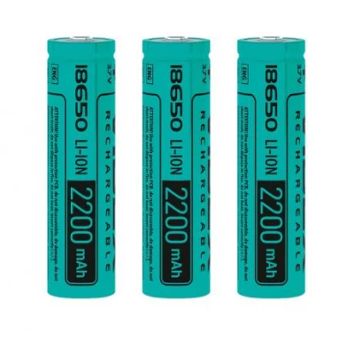 Акумулятори VIDEX Li-Ion 18650-P(БЕЗ ЗАХИСТУ) 2200mAh