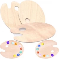 Дерев'яна палітра Овал 20х30см WP2030-C