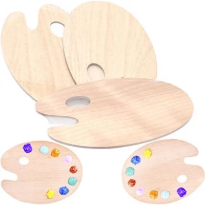 Дерев'яна палітра Овал 20х30см WP2030-C