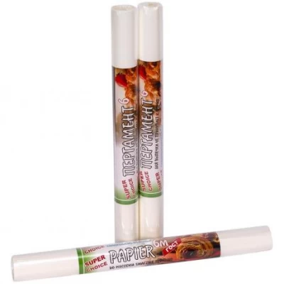 Пергамент 38х6м Super choice силикон, белый