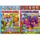 Раскраска – игрушка А4 с цветными наклейками микс РМ-02/РМ-51