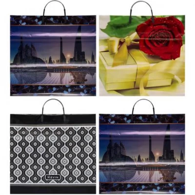 Пакет ламінований з пластиковою ручкою 36/37