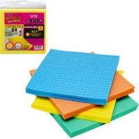 Салфетки целлюлозные 3 шт 15,5*15,5см